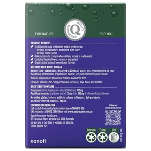 (PRE ORDER) Nature's Own Magnesium + Sleep Effervescent 60 Tablets shelf life 2yrs